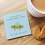 Personalised Father's Day 'Best In The Galaxy' Coaster, thumbnail 2 of 2
