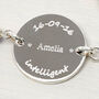 Personalised Good Luck Silver Bracelet, thumbnail 3 of 4