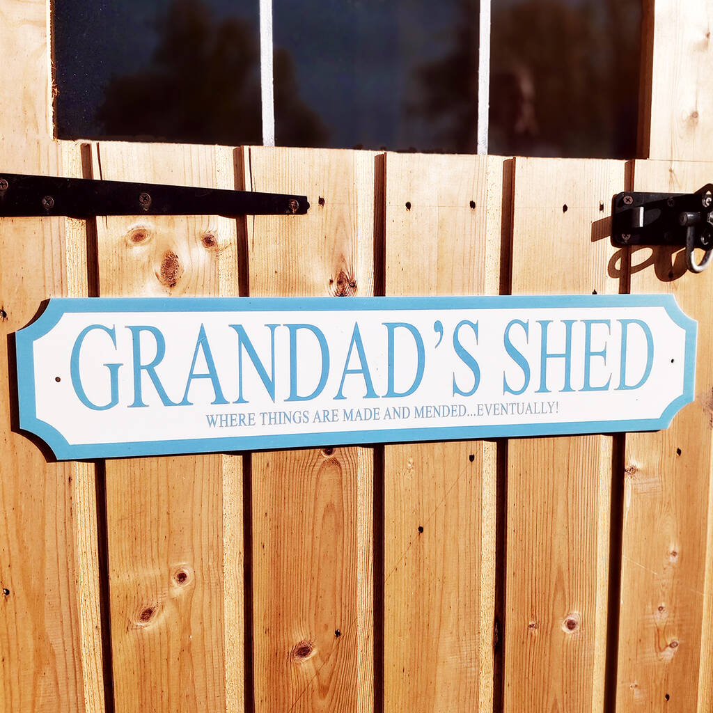 Personalised Grandad's Street Sign, 1 of 2