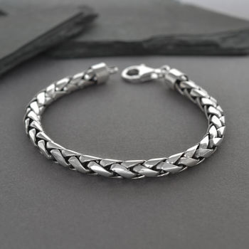 Sterling Silver Rope Bracelet, 3 of 6