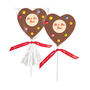 Three Personalised Chocolate Lollipops, thumbnail 2 of 4