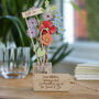 Personalised Letterbox Gift, Wooden Flower Bouquet, thumbnail 5 of 8