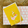 Flamingo Happy Birthday Card, thumbnail 1 of 5