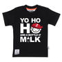 Kids Top, Yo Ho Ho And A Bottle Of Milk, Kids T Shirt, thumbnail 1 of 2