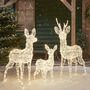 Swinsty Dual LED Plug In Reindeer Family, thumbnail 2 of 7