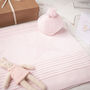 Baby Girl Pink Big Star Blanket, thumbnail 3 of 7