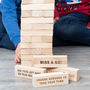 Personalised Giant Forfeit Stacking Tower, thumbnail 1 of 3