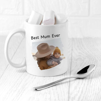 Personalised Best Mum Photo Mug, 3 of 5