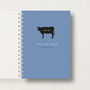 Personalised Cow Lover's Journal Or Notebook, thumbnail 6 of 10