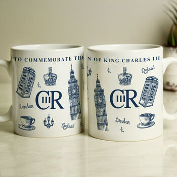 Personalised King Charles Coronation Commemorative Mug, 3 of 3