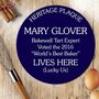 Personalised Handmade Heritage Blue Plaques, thumbnail 6 of 6