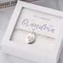Personalised Bracelet For Grandma With Birthstone, thumbnail 1 of 6