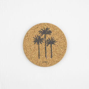 Cork Coasters | Palms, 2 of 4