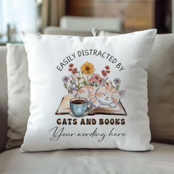 Personalised Book Reading Gift Cushion Collection, 3 of 12
