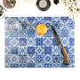 Dutch Delft 'Mixed Small Tiles' Worktop Protector, thumbnail 1 of 11