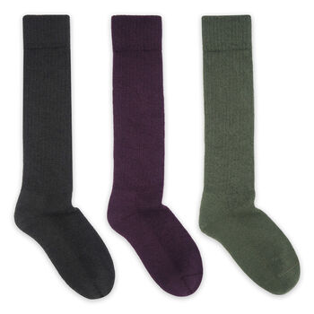 Wool Boot Men’s Socks Bundle, 3 of 4