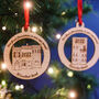 Personalised New Home Solid Wood Christmas Decoration, thumbnail 12 of 12