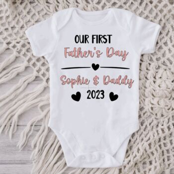 First Father's Day Vest | Personalised 1st Father's Day, 3 of 6