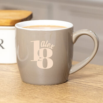 18th Birthday Personalised Mug, 4 of 4