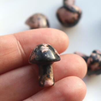Rhodonite Mushroom – Self Love And Healing Crystal, 8 of 10