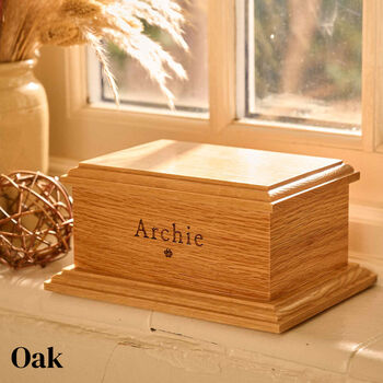 Personalised Cremation Pet Urn, 6 of 9