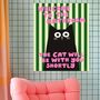 Bathroom Cat Print, thumbnail 4 of 4