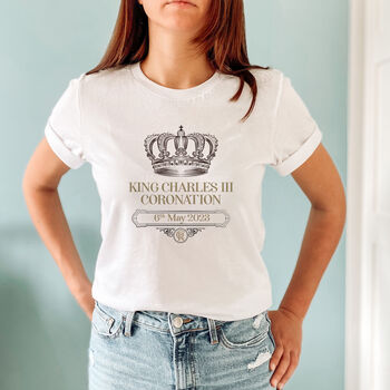 Hm King Charles Iii Coronation T Shirt, 9 of 9