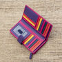 Berry And Multicolour Womans Leather Purse Wallet Rfid, thumbnail 9 of 12