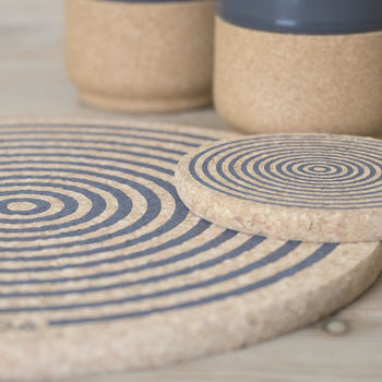 Cork Placemats And Coasters | Orbit, 5 of 9