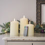 Tru Glow® LED Pillar Candle Trio With Remote Control, thumbnail 6 of 8