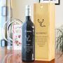 Personalised Zodiac Design Wine And Carry Box Set, thumbnail 1 of 4