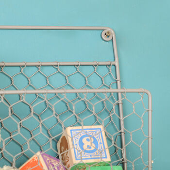 Wall Mounted Children's Room Storage Rack, 3 of 3