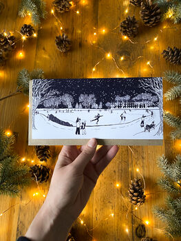 Glasgow Inspired Illustrated Festive Christmas Cards, 6 of 12