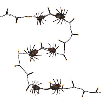 Halloween Crawling Spider LED String Lights, 2 of 2