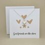 Boxed 'Good Friends' Heart Necklace Card, thumbnail 1 of 3