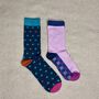 Tellisford His And Hers Bamboo Sock Gift Box, thumbnail 4 of 4