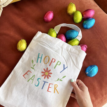 Personalised Hoppy Easter Egg Scavenger Hunt Party Bag, 2 of 2