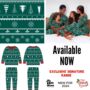 Christmas Pyjamas Family Matching Green, thumbnail 6 of 11