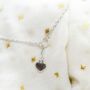 Silver Plated Heart Y Shape Lariat Necklace, thumbnail 4 of 4