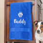 Personalised Dog Towel, thumbnail 1 of 8