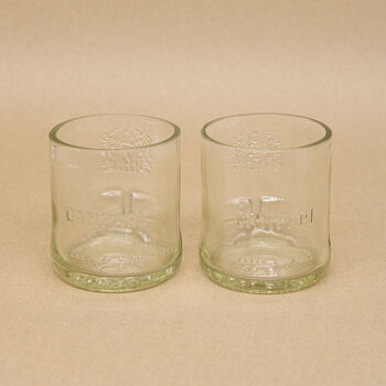Set Of Two Campari Bottle Glasses, 3 of 10