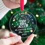 First Christmas New Home Personalised Bauble, thumbnail 1 of 5