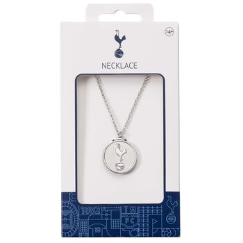 Tottenham Hotspur Silver Disc Necklace, 4 of 4