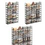 Eight Tier Adjustable Shoe Rack Fabric Organiser, thumbnail 8 of 8