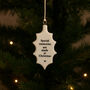 Porcelain Holly Ornament Memories Made At Christmas Keepsake Gift, thumbnail 4 of 4