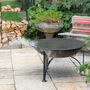 Fire Pit With Grill: Plain Jane With Swing Arm BBQ Rack, thumbnail 4 of 9