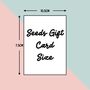 Teaching Assistant Seeds Gift | Gift For Teaching Assistant, thumbnail 5 of 7