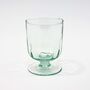 Recycled Glass Fluted Wine Glass | Set Six, thumbnail 2 of 2