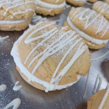 White Chocolate Cookie Sandwich – Triple White Choc, 2 of 3