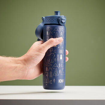 Personalised Bear And Mountains Children's School Ion8 Water Bottle, 2 of 8